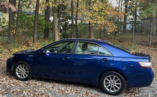 Blue 2011 Toyota Camry Hybrid Base