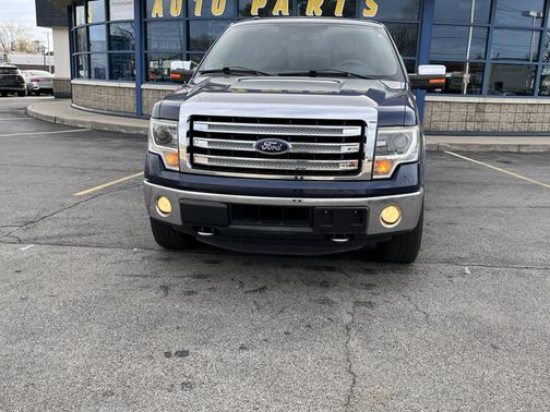 Blue 2014 Ford F-150 Lariat