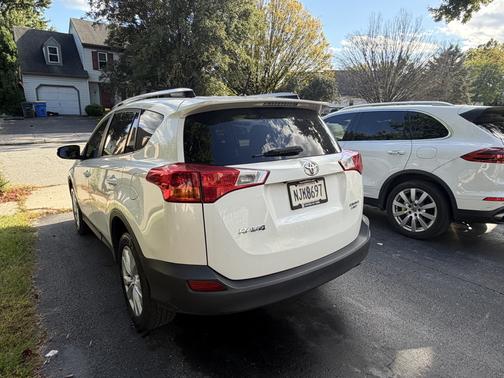 White 2013 Toyota RAV4 Limited