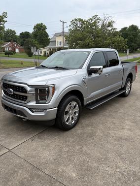 Silver 2022 Ford F-150 Platinum