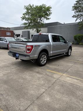 Silver 2022 Ford F-150 Platinum