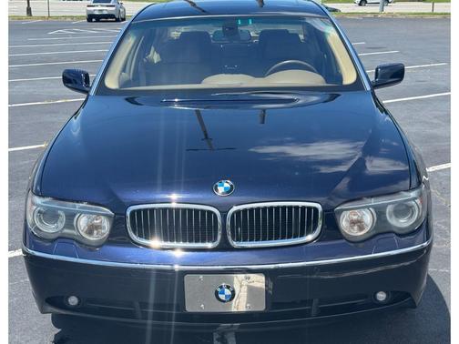 Blue 2004 BMW 745 Li
