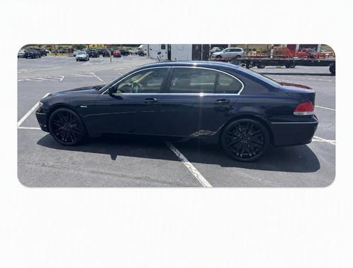 Blue 2004 BMW 745 Li