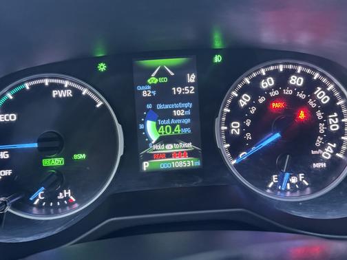 Gray 2021 Toyota RAV4 Hybrid XLE Premium