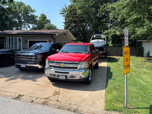 Red 2012 Chevrolet Silverado 1500 LT
