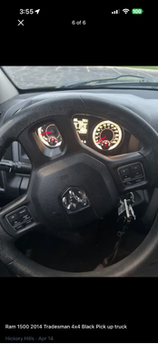 Black 2014 RAM 1500 Tradesman/Express