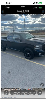Black 2014 RAM 1500 Tradesman/Express