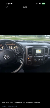 Black 2014 RAM 1500 Tradesman/Express