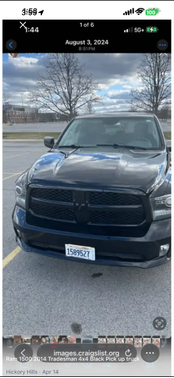 Black 2014 RAM 1500 Tradesman/Express