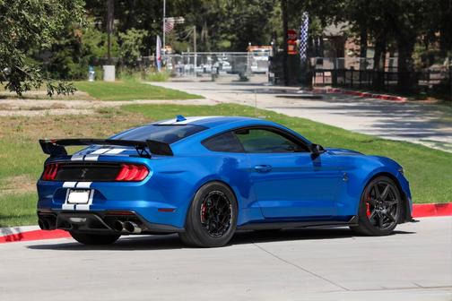Blue 2021 Ford Shelby GT500 Base