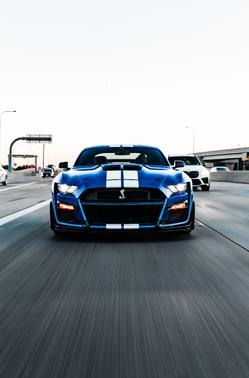 Blue 2021 Ford Shelby GT500 Base