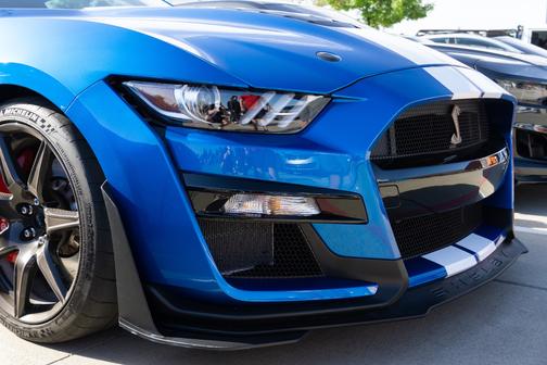 Blue 2021 Ford Shelby GT500 Base
