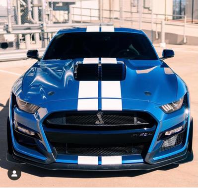 Blue 2021 Ford Shelby GT500 Base