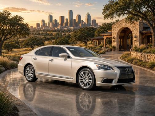 Gold 2015 Lexus LS 460 Crafted Line