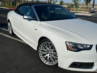White 2015 Audi S5 3.0T Premium Plus