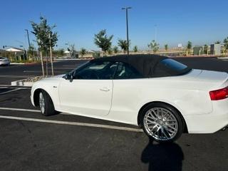 White 2015 Audi S5 3.0T Premium Plus