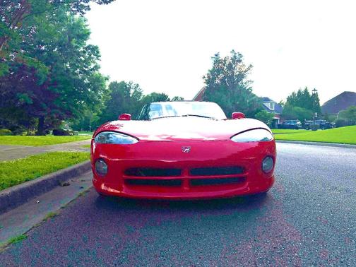 Red 1995 Dodge Viper RT-10