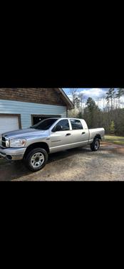 Silver 2007 Dodge Ram 1500 SLT Mega Cab