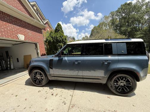 Blue 2023 Land Rover Defender SE