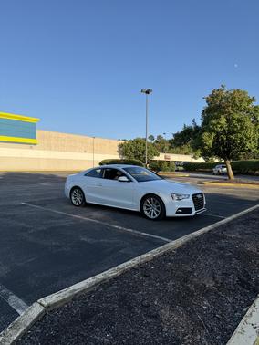 White 2016 Audi A5 2.0T Premium Plus