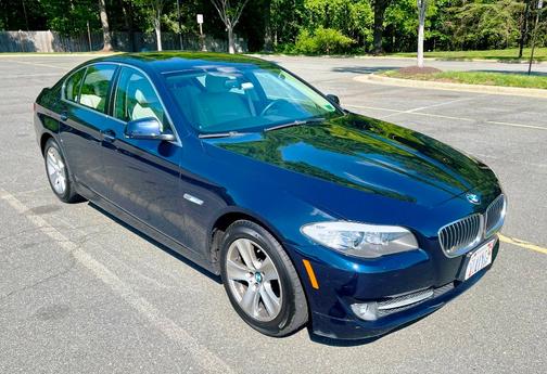 Blue 2013 BMW 528 i xDrive