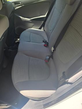 White 2016 Hyundai Accent SE