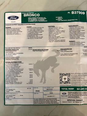 2023 Ford Bronco Outer Banks Advanced