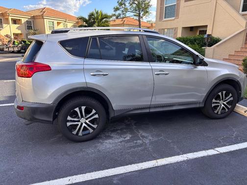 Silver 2015 Toyota RAV4 LE