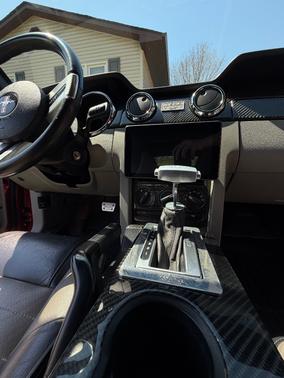 Red 2005 Ford Mustang Premium
