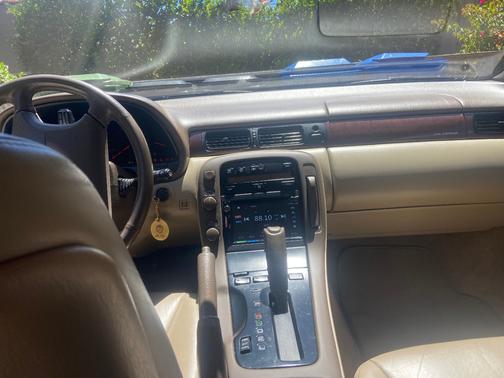 Green 1995 Lexus SC 400 Base