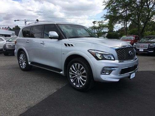 Silver 2015 INFINITI QX80 Base