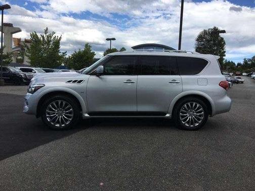 Silver 2015 INFINITI QX80 Base