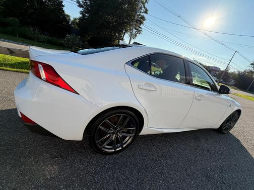 White 2014 Lexus IS 350 Base