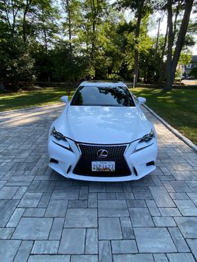 White 2014 Lexus IS 350 Base