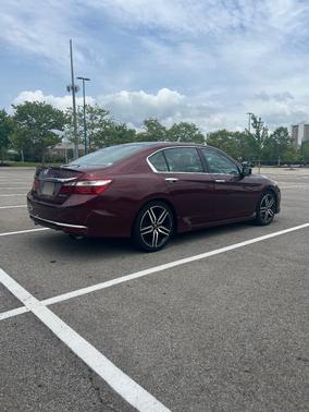 Red 2016 Honda Accord Sport