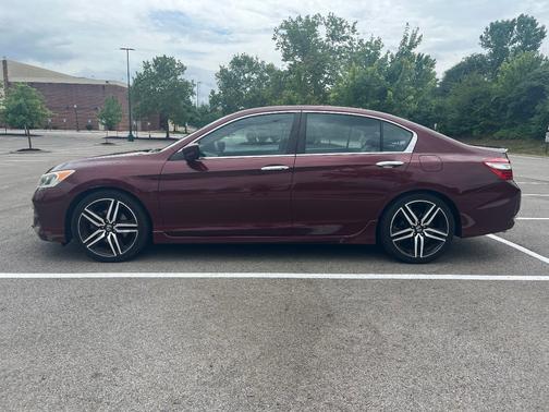 Red 2016 Honda Accord Sport
