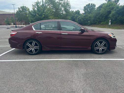 Red 2016 Honda Accord Sport