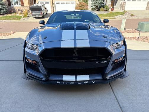 Blue 2022 Ford Shelby GT500 Base