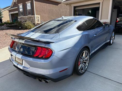 Blue 2022 Ford Shelby GT500 Base