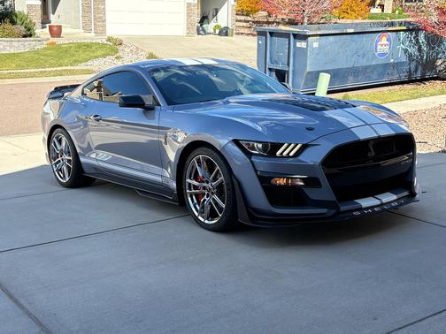 Blue 2022 Ford Shelby GT500 Base