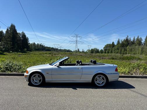 Silver 2001 BMW 330 Ci