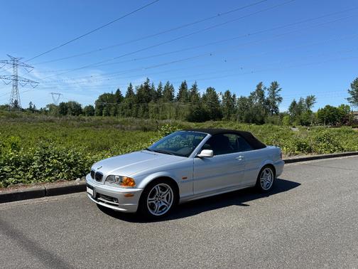 Silver 2001 BMW 330 Ci