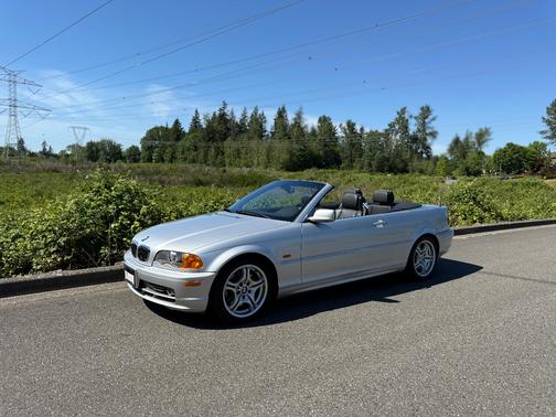 Silver 2001 BMW 330 Ci