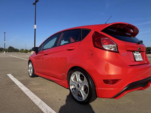 Orange 2014 Ford Fiesta ST