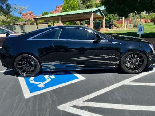 Black 2011 Cadillac CTS-V Base