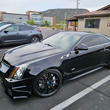 Black 2011 Cadillac CTS-V Base