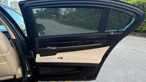 Black 2011 BMW 740 Li