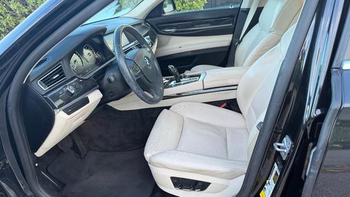 Black 2011 BMW 740 Li
