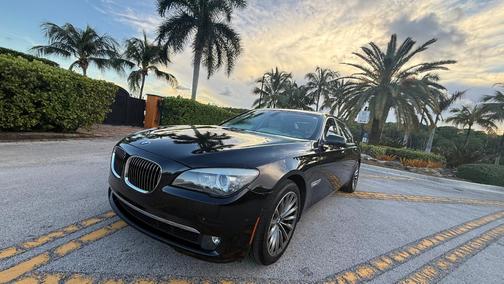 Black 2011 BMW 740 Li