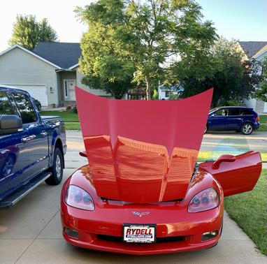 Red 2007 Chevrolet Corvette Base